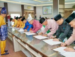 Pemkab Langkat Teken Pakta Integritas, Ini Harapan Syah Afandin