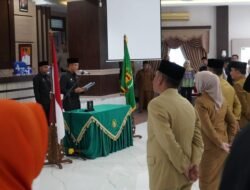 Sekda Langkat Lantik 14 Pejabat Eselon II dan Eselon III Pemkab Langkat 