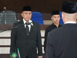 Pelantikan Pejabat Eselon II di Langkat, Faisal Hasrimy Titipkan Pesan Khusus