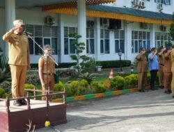 Apel Gabungan Pj Bupati Langkat Sampaikan 2 Pesan Penting Kepada Seluruh ASN Pemkab Langkat