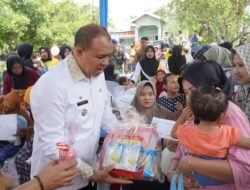 Tinjau Posyandu, Pj. Bupati Langkat: Pemerintah peduli, jangan lelah mencintai negeri dan Masyarakat