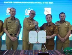 Kendalikan Inflasi, Pj Bupati Langkat Faisal Hasrimy Jalin Kerjasama  Dengan Kabupaten Karo Dan  Dairi 