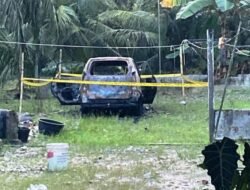 Kasus Pembakaran Mobil Ketua PAC PP Tanjung Pura Ngendap di Polres Langkat