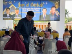 Jum’at Berkah, Ricky Anthony Santuni Puluhan Anak Yatim Piatu