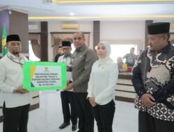 Pj Bupati Langkat Salurkan Bantuan Baznas Senilai Rp 221 Juta untuk Masyarakat yang Membutuhkan