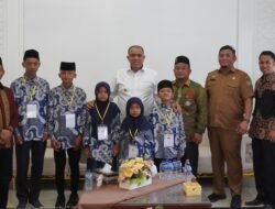 Pj Bupati Langkat Lepas Kontingen PORSADIN VI, Siap Harumkan Nama Sumut di Tingkat Nasional