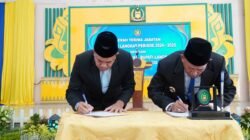 Hari Pertama Bertugas, Bupati Langkat Tandatangi Komitmen Penerapan UHC