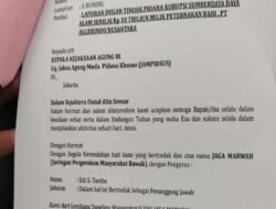 JAGA MARWAH Laporkan Peternakan Babi PT Allegrindo ke Kejagung RI
