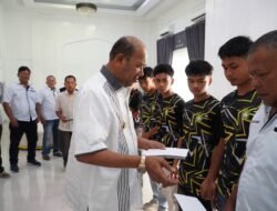 Syah Afandin Lepas Atlet Pertina Langkat ke Kejurda Sumut : Bawa Nama Daerah, Ukir Prestasi