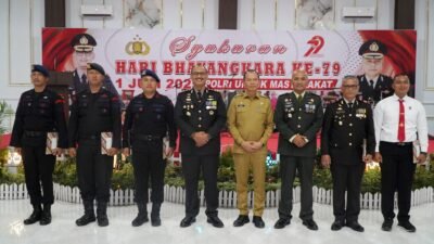 Bupati Langkat Apresiasi Dedikasi Kapolres Langkat di Hari Bhayangkara ke-79