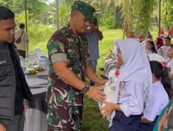 HUT TNI dan Pemuda Pancasila, MPC PP Langkat Gelar Baksos Bersama Dandim