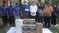 Rumah Ngadirun Terbakar, Ricky Anthony Hadir Bawa Bantuan