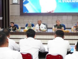 Bupati Langkat Pimpin Rapat Forkopimda Bahas Isu Strategis Dan Kewaspadaan Dini