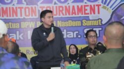 Rico Ricky Buka Turnamen Badminton NasDem Cup 2025