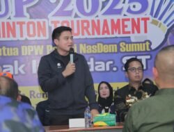 Rico Ricky Buka Turnamen Badminton NasDem Cup 2025