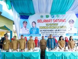 Bupati Langkat Dukung Posyandu Teluk Bakung Wakili Langkat di Tingkat Provinsi