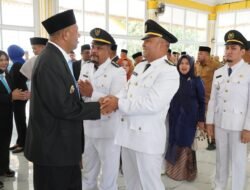Syah Afandin Lantik 86 Pejabat Struktural  Di Langkat