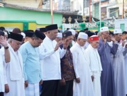 Sholat Ied 1447 H, Bupati Langkat, Wabup Langkat dan Sekda Sapa Tiga Wilayah