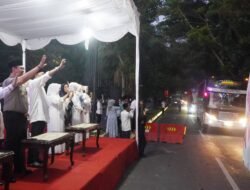 Syah Afandin Lepas 398 Jamaah Calon Haji Langkat, Titip Doa untuk Daerah dan Negeri