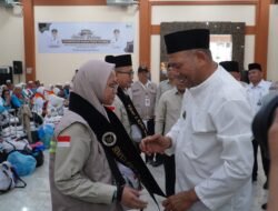 Syah Afandin Sambut Kepulangan Jamaah Haji Langkat, Sampaikan Haru dan Harapan